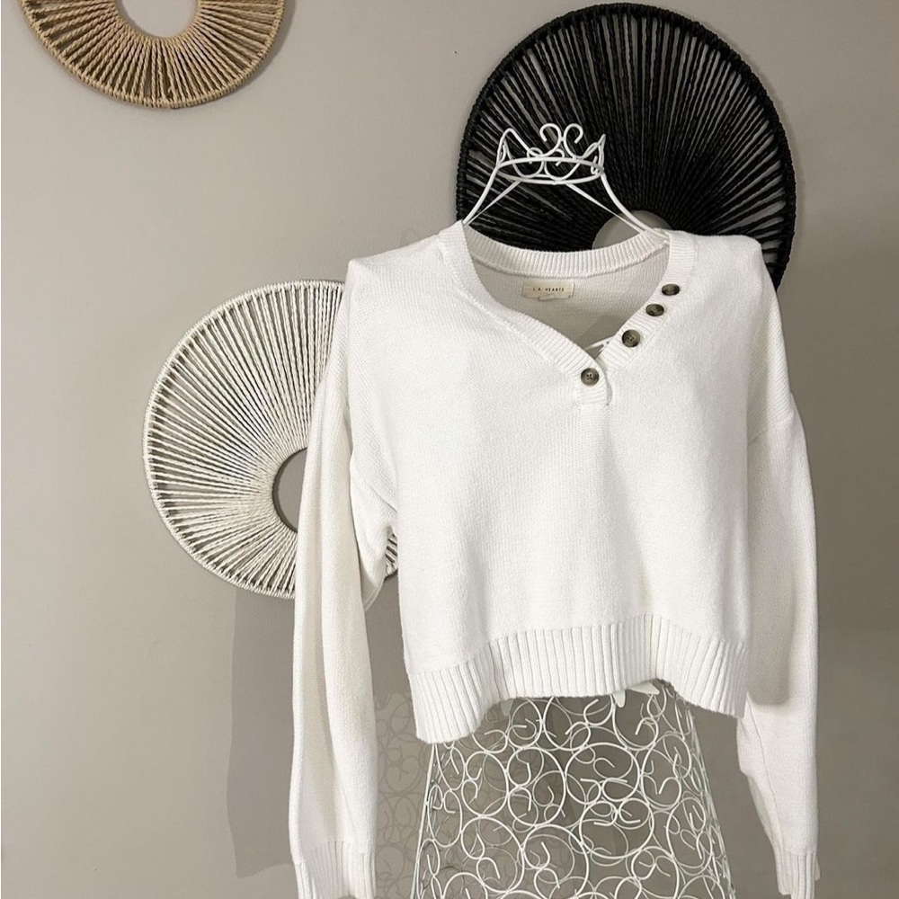 Cropped sweater